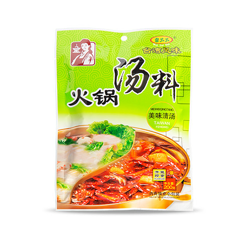 韋太太火鍋湯料美味清湯200g